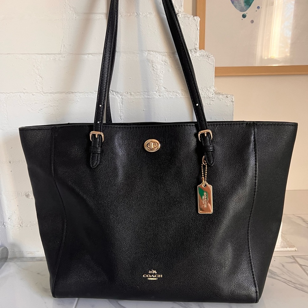 Coach Turnlock Tote
